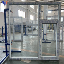 80系列工厂定制塑钢门窗海螺型材隔音隔热内平开窗别墅学区房农舍