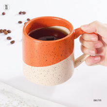 創意馬克杯禮品大肚杯子 ins家用斑點陶瓷咖啡杯定制圖案陶瓷杯