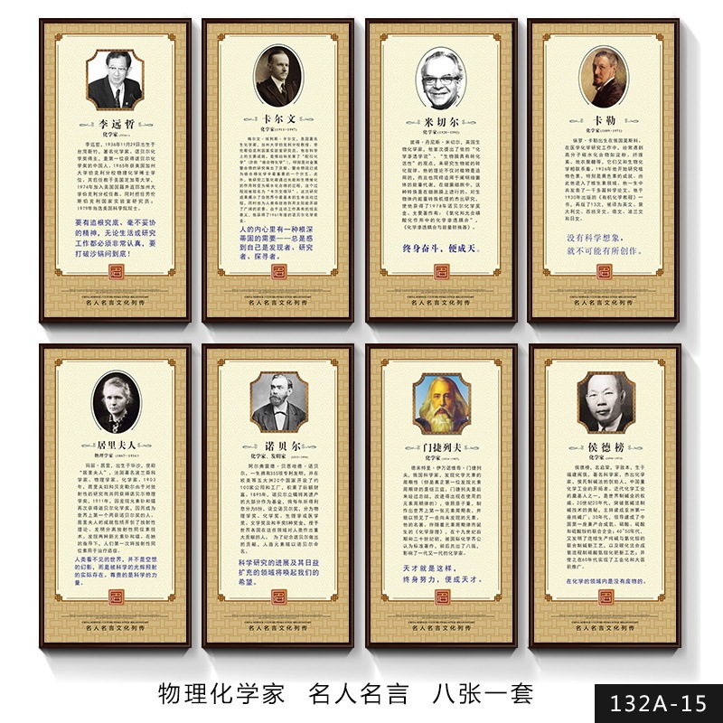 有名人の名言装飾画の励ましの志のスローガンの警句は教室のクラスの文化を掛けて壁を飾って学校の壁の壁画を貼ります。|undefined