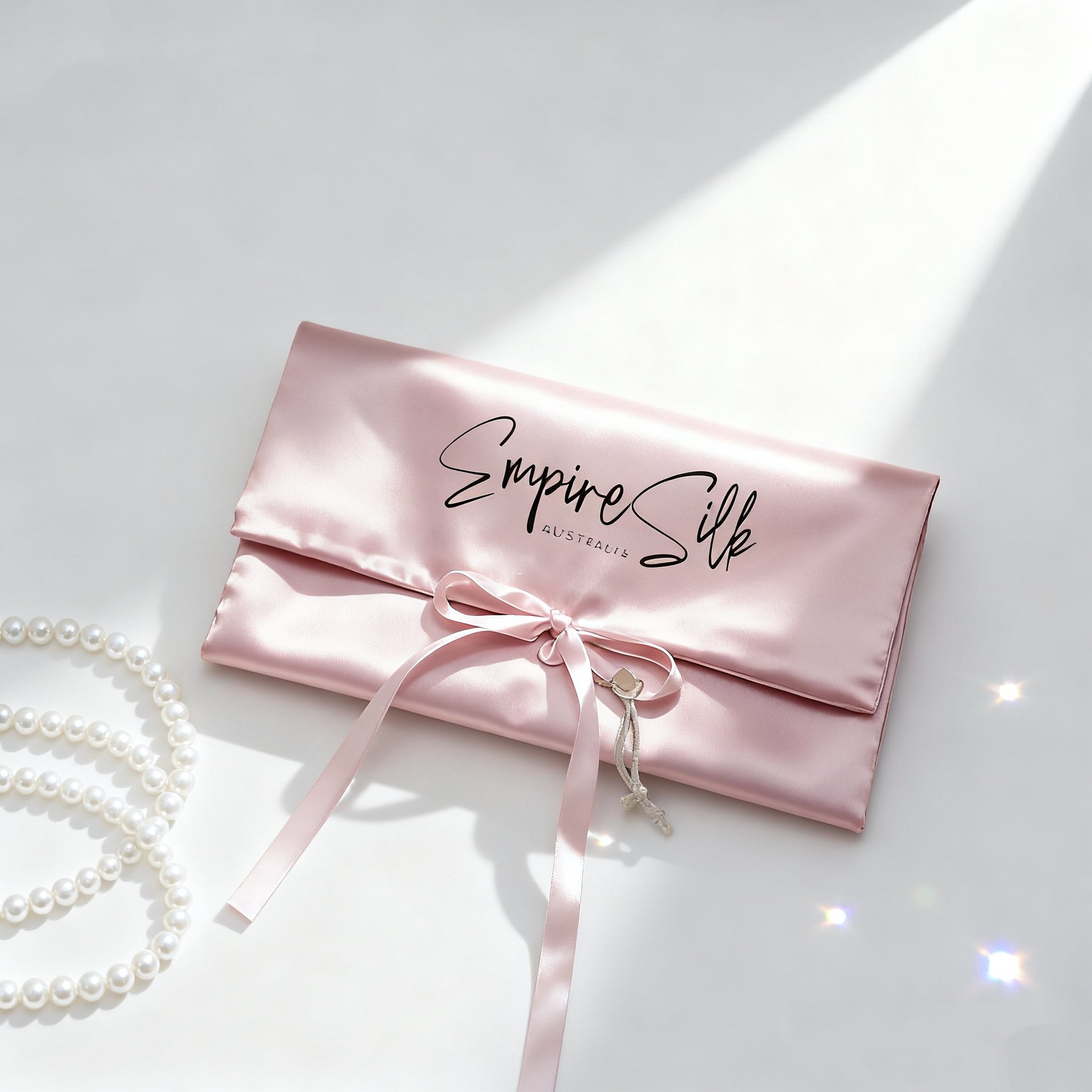 Premium Silk Jewelry Storage Bag Travel Portable Accessory Organizer Pouch Multi-Color Butterfly Bow Drawstring Jewelry Storage Bag
