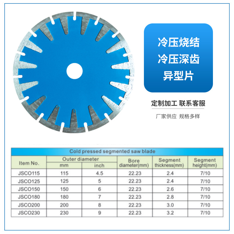 冷压深齿异型片3