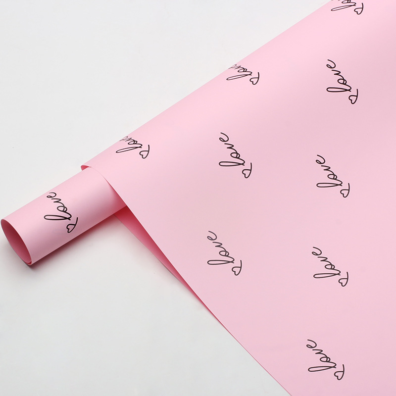 Huasei plumage papel amor flores