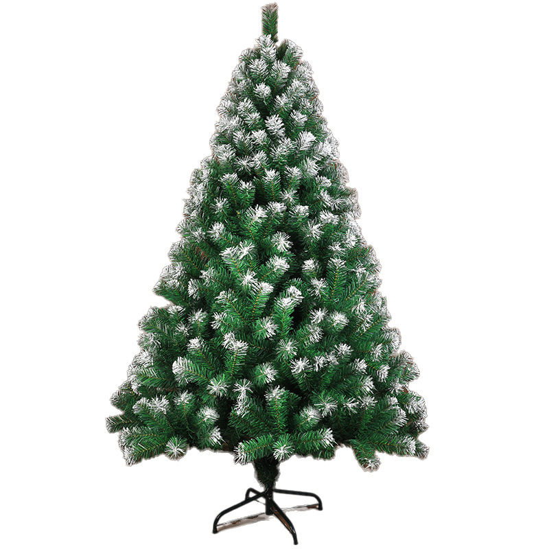 Navidad árbol de Navidad blanco adesivo conjunto de decoraciones 1.2 / 1.5 / 1.8 / 2.1 / 2.4m decoración de diseño de ensueño