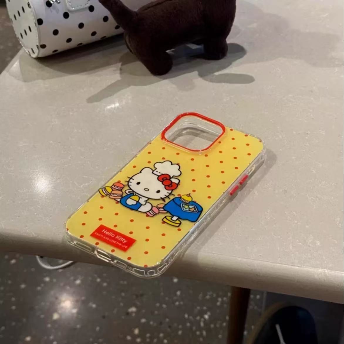 Nicho ins lunares chef kt para cadena iPhone16ProMax 14/15 funda para teléfono móvil Apple 13 hembra 16