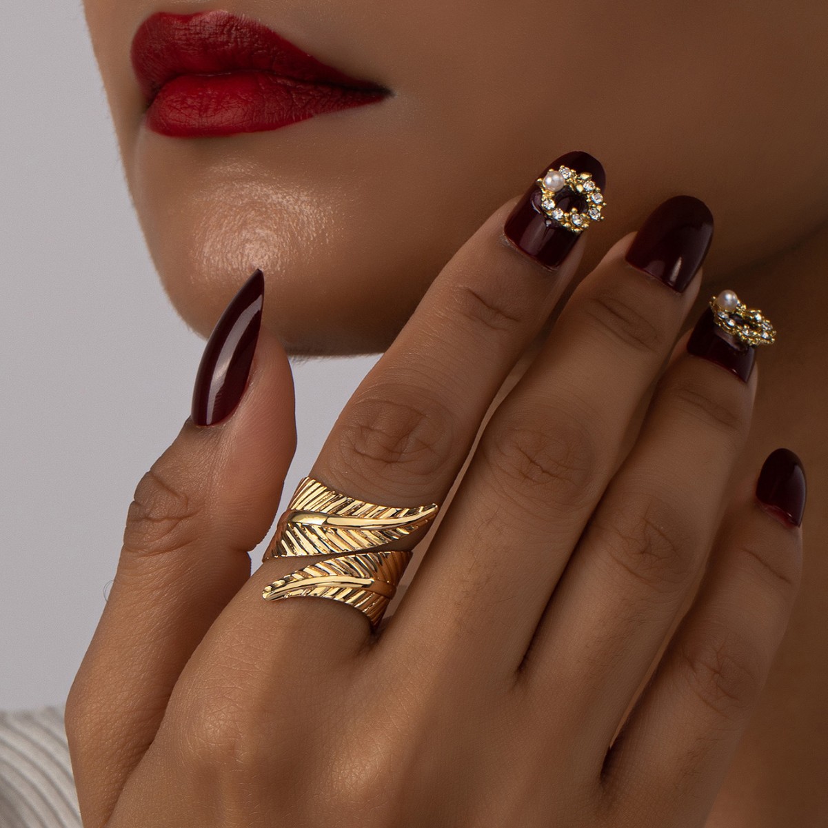 classic fashionable retro earrings