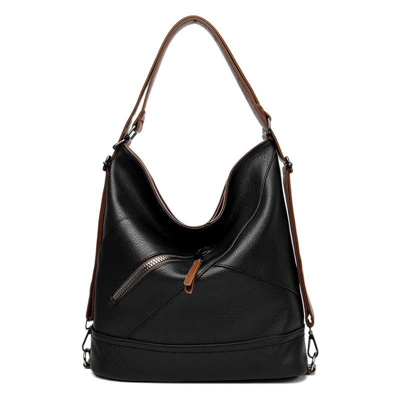 Transfronterizo avanzado sentong Qin bolso de mano de las mujeres 2023 nuevo bolso de hombro de moda de cuero suave mochila de gran capacidad bolso de las mujeres