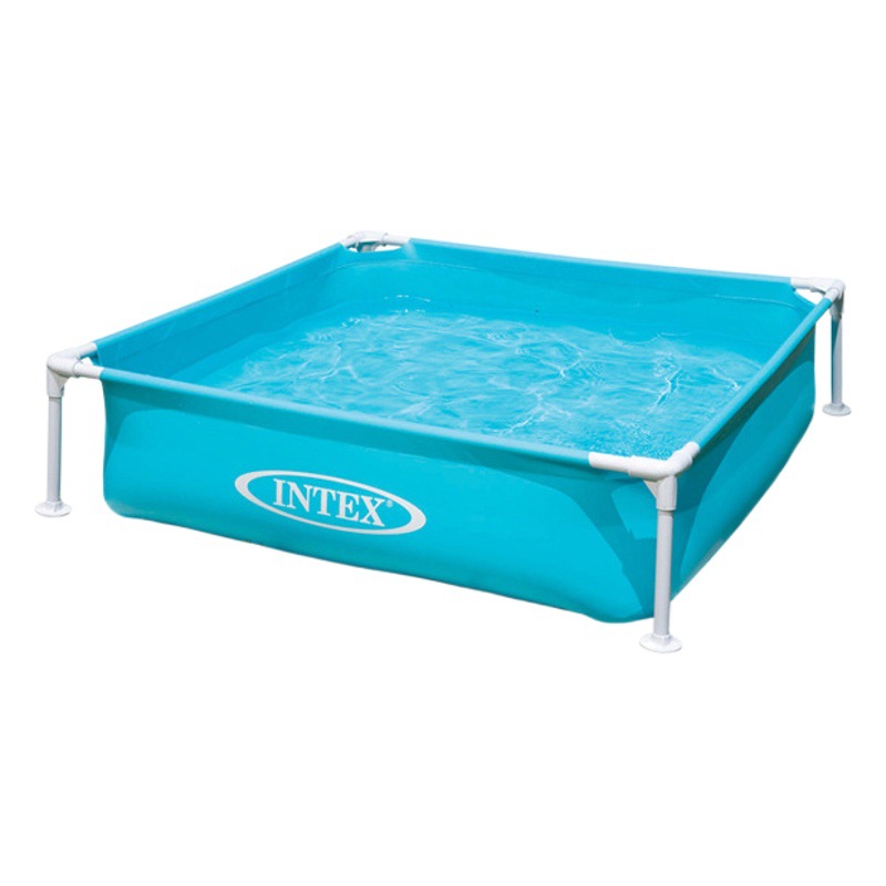 Original genuine goods INTEX mini square pipe rack paddling pool bathtub swimming pool sand pool ocean ball pool 57173
