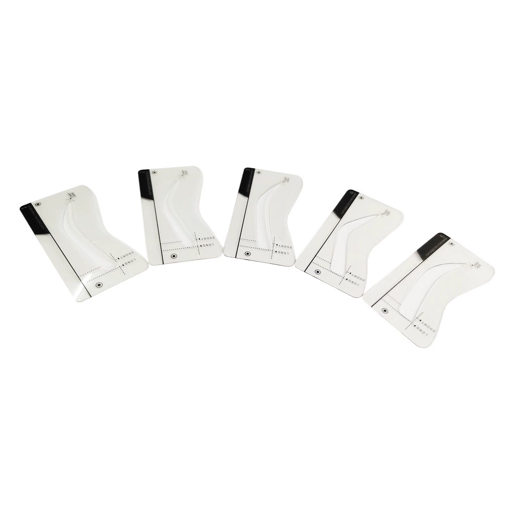 Трансграничная горячая Распродажа 5 прозрачных карт для бровей ленивая карта для бровей вспомогательный артефакт наклейка для бровей инструменты для красоты бровей европейские и американские