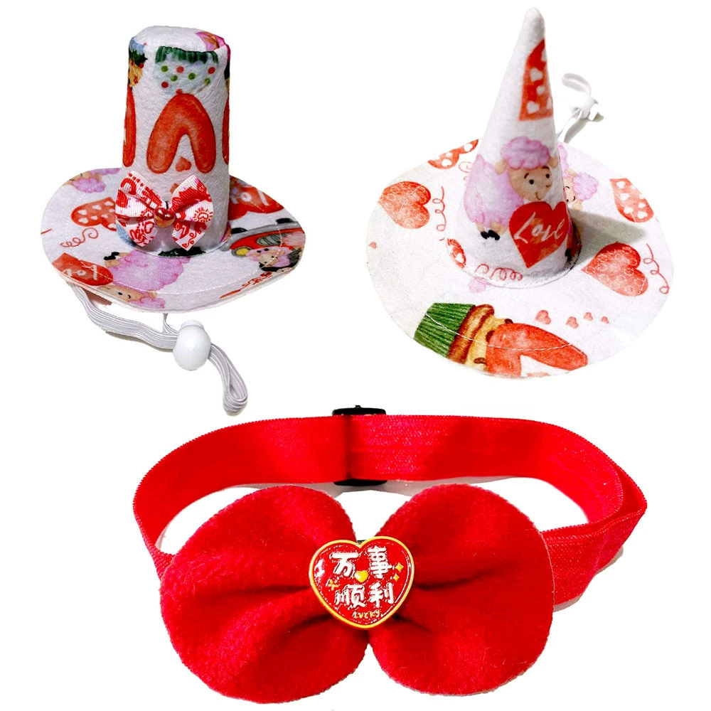 День Святого Валентина большой щенок-бабочка шляпа щенок-бабочка кошка собака шапка собака домашние принадлежности Праздничные принадлежности
