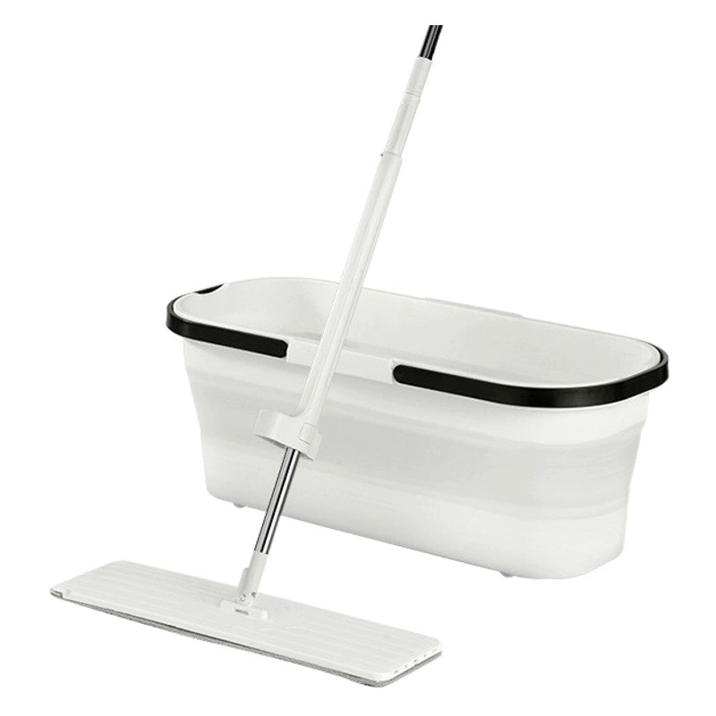 Производитель ленивого инструмента для мытья полов большой площади для домашнего использования, утолщенный стержень для сухого и влажного использования, сменная насадка для швабры, плоская швабра.