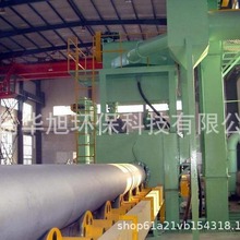 厂家直供通过式钢管外壁抛丸除锈机 通风管道外壁抛砂除锈喷丸机