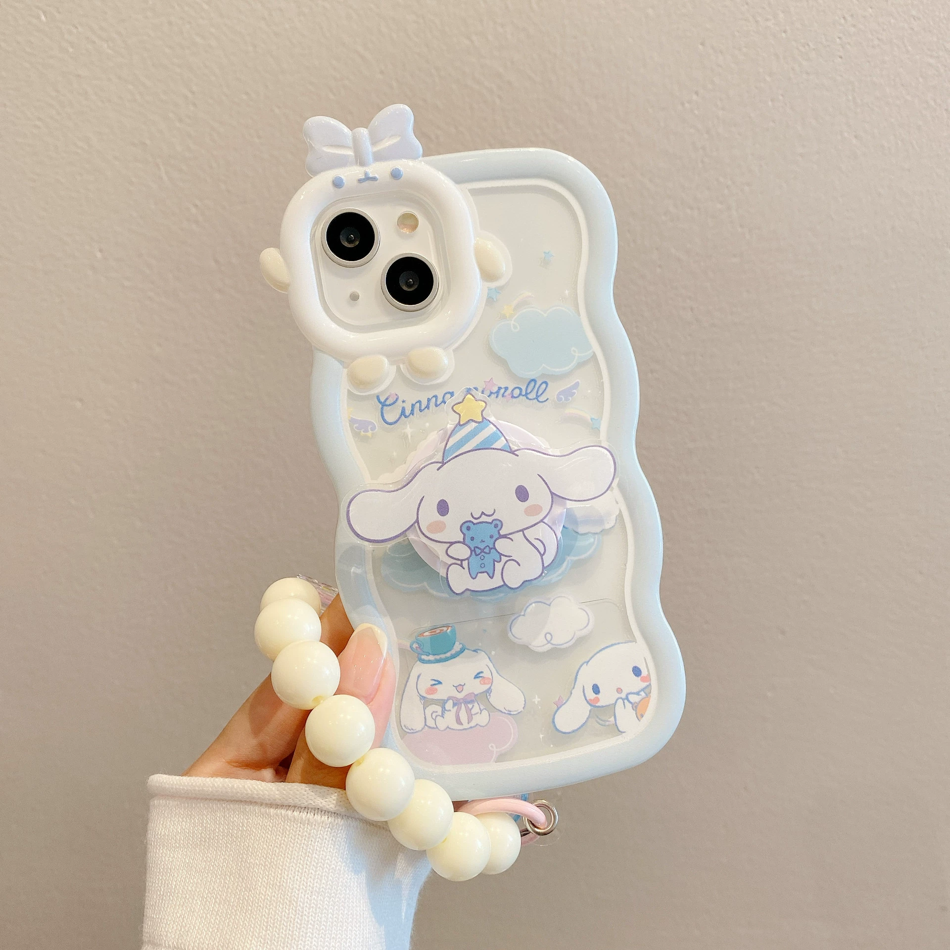Милая волнистая монстрация чехол для iPhone 12 Pro - cartoon TPU защитный кейс