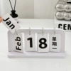 White calendar with day of the week