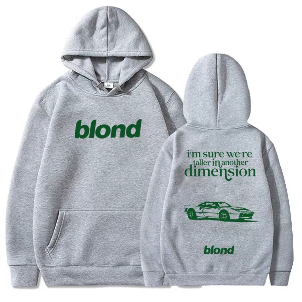 Худи с принтом Frank Ocean "Blonde" / "White Ferrari"