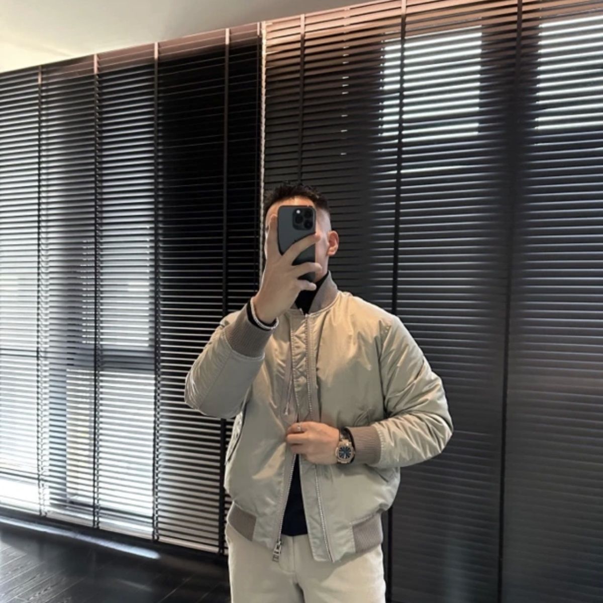 가벼운 럭셔리 간단한 가을과 겨울 하이 퀄리티 파일럿 바느질 코튼 자켓 남성 패션 트렌디 한 느슨한 코튼 재킷
