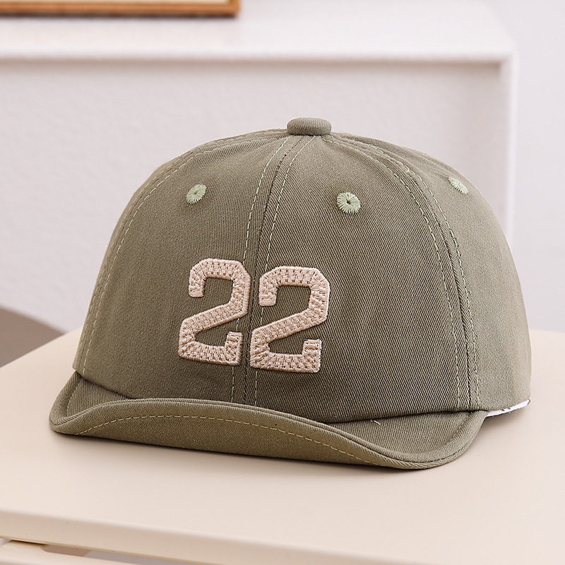 ins sombrero coreano para bebés, sombrero de lengua de goma suave, primavera y otoño, sombrero de béisbol para bebés de color sólido, mujeres y hombres, invierno y otoño