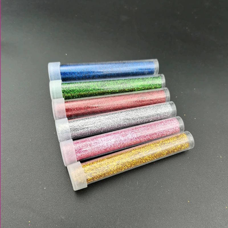 Блестящий порошок в бутылках 5-7 г пробирка в бутылках с блестками DIY слизь, соответствующая золотому порошку
