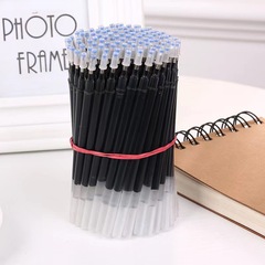 High-capacity black neutral pen core, stylish pen for students, exam-taking pen core, stationery office signature pen, wholesale