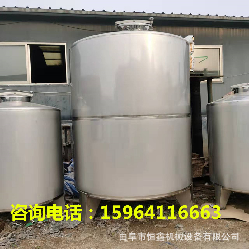 常年出售304不锈钢立式酒容器 各类储罐 搅拌罐 不锈钢酒罐