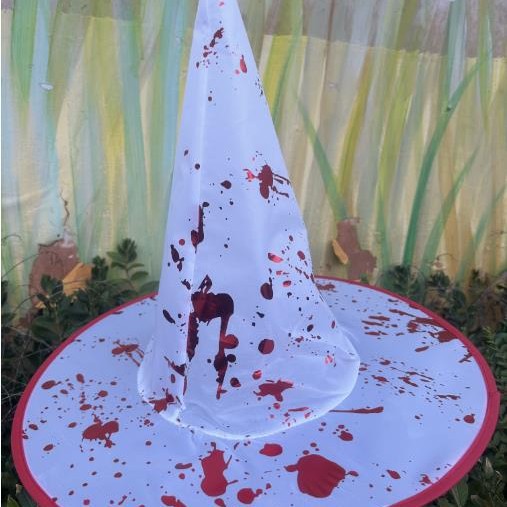 Halloween sombrero negro Oxford paño bruja sombrero accesorios de disfraces de maquillaje Harry Potter bruja sombrero