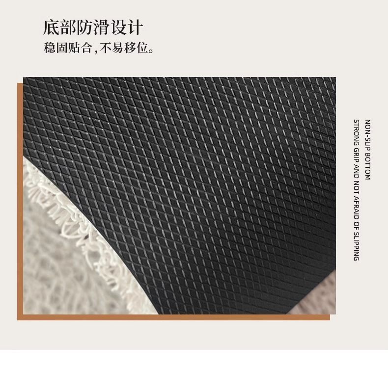 Car silk loop floor mat, anti-dirt, can be cut to size, universal foot mat, cute bear design, non-slip, dust-removing floor mat