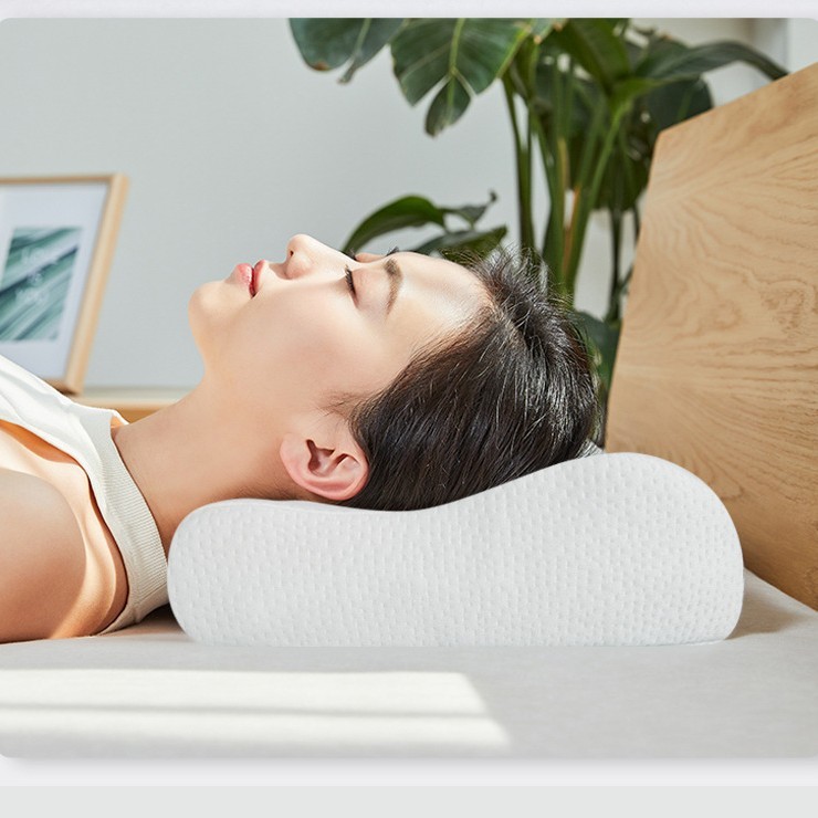 睡眠用曲線枕、低反発ウェーブ枕、宇宙記憶綿枕芯、越境工場、大人用頸椎枕|undefined