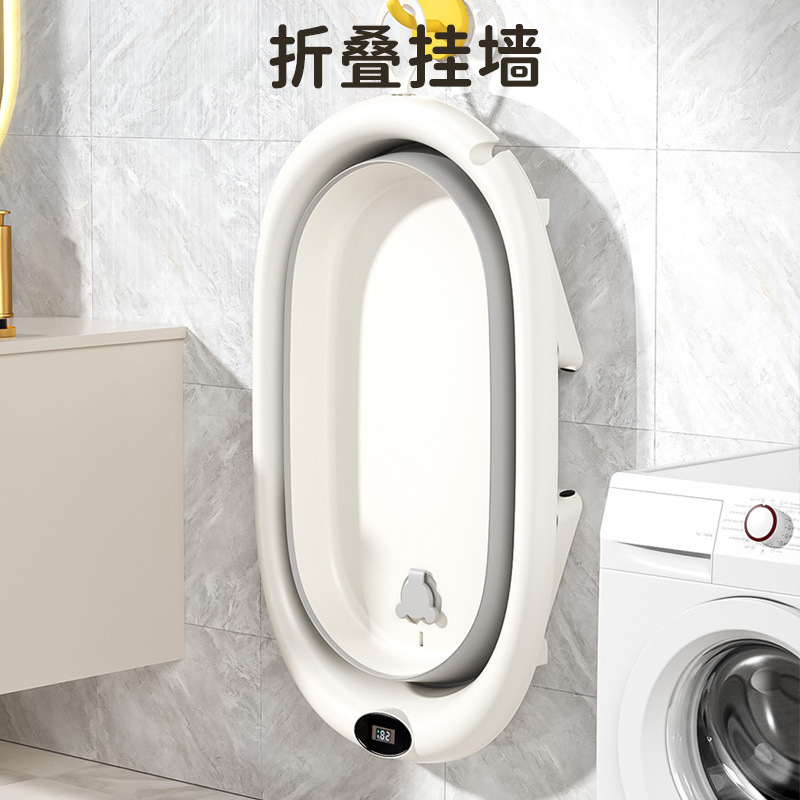 bañera de bebés sensible a la temperatura bañera plegable bañera de bebés bañera de bebés bañera de bebés bañera de bebés conveniente para el hogar bañera de bebés recién nacidos bañera de bebés