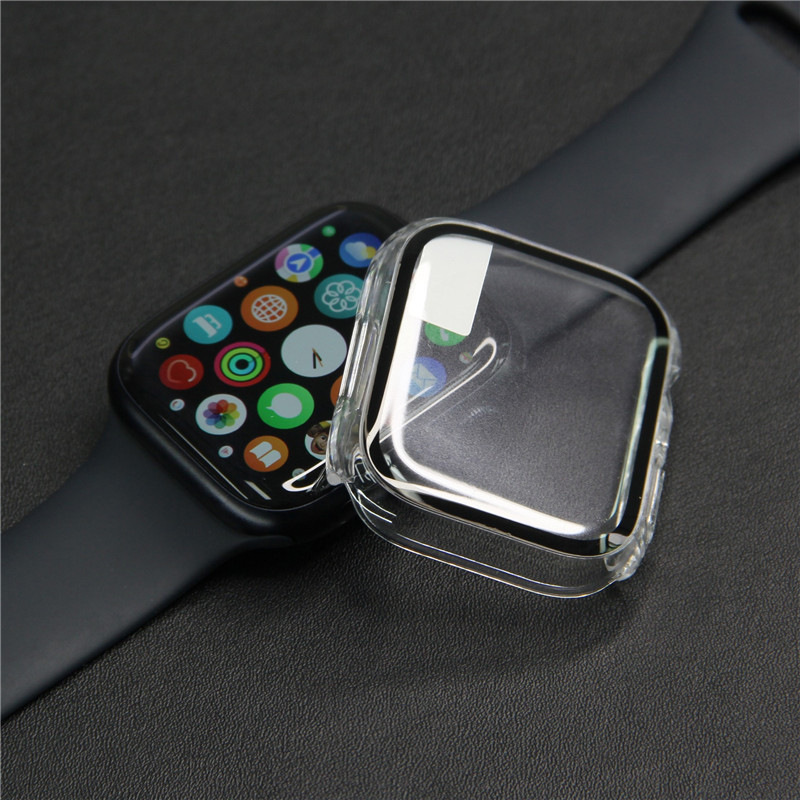 爆款适用于Apple Watch7苹果PC一体保护壳4145mm曲面屏苹果手表壳