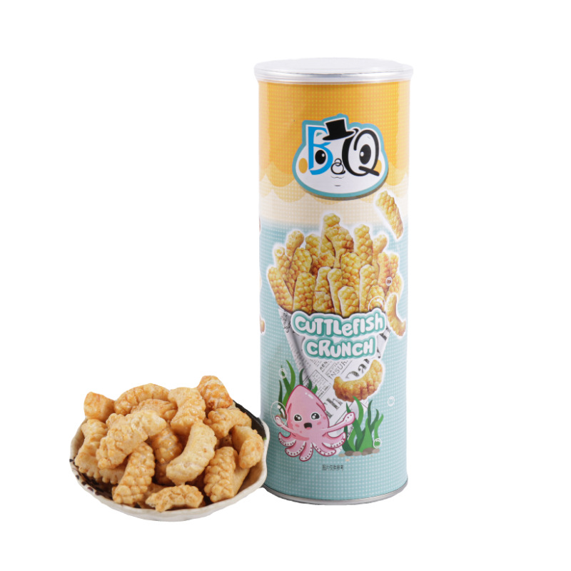 Malaysia Imported Food BQ Squid Crisps Wholesale from Supermarkets and Convenience Stores, 80g