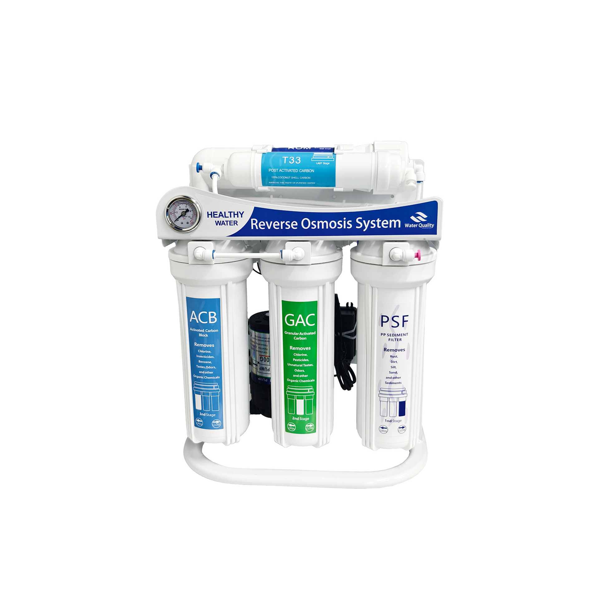 50-100g Export Household Reverse Osmosis Water Purifier Kitchen Ro Direct Drinking Water Purifier Hot-Selling Purifier