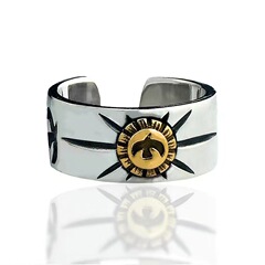 New Fashion Trendy Retro Bird Opening Ring for Men and Women, Korean Style, with a Unique and Stylish Design