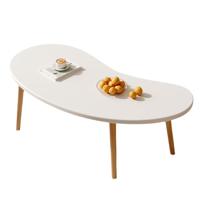 Mesa de té pequeño nórdico salón hogar moderno simple crema viento Nuevo dormitorio simple alquiler habitación pequeña mesa