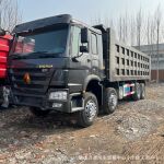 出口现车重汽豪沃前四后八轮 8*4工程自卸车HOWO渣土翻斗车