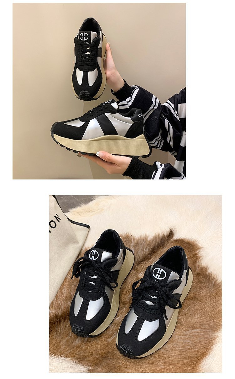 Damen Casual Sneakers Aus Echtleder Mit Warmfutter Und Plateau_voghion.com