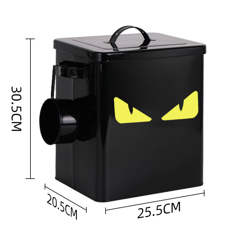 Fuente fábrica de fideos de arroz de metal cubo de comida para perros rojo M cocina para el hogar universal a prueba de insectos y humedad calidad de alta gama moda