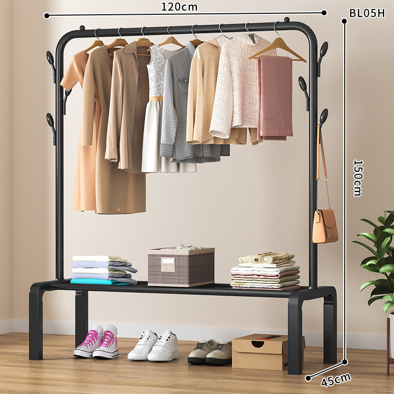 싱글로드 + 코트 후크 120 블랙