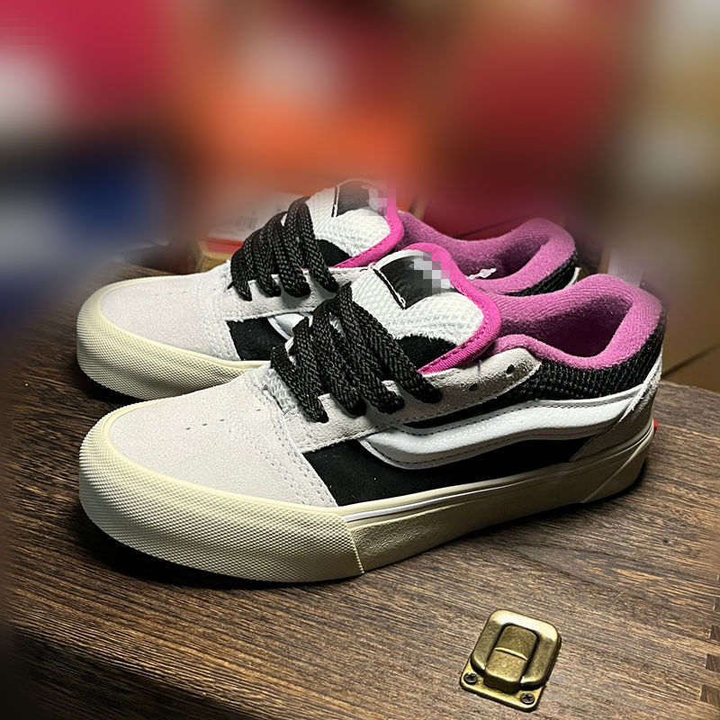 莆田純正クラシック肥厚厚舌 Knu Skool パンポテト加硫キャンバスシューズスポーツスニーカー|undefined