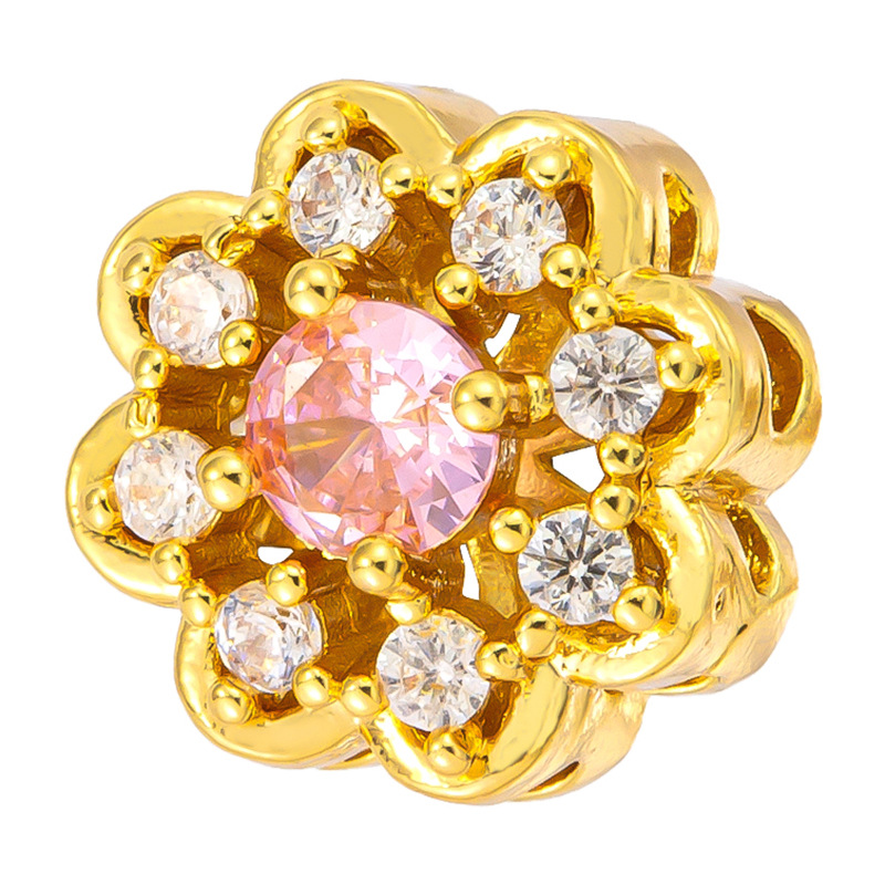 Douyin Venta caliente Colgante de microincrustaciones de cobre chapado al por mayor Cientos de colgantes de cobre opcionales a su gusto, fábrica de origen al por mayor sin cadena