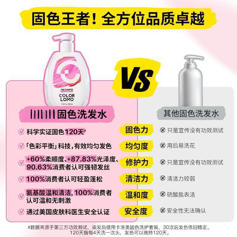固色洗发水粉色红色灰色奶茶色固色护色锁色固色洗发露洗头水|undefined