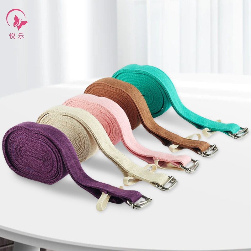 Yoga Belt Iyengar Yoga Stretching Belt Lace Extended Yoga Rope Stretching Belt Yoga Beginner Assistive Tools