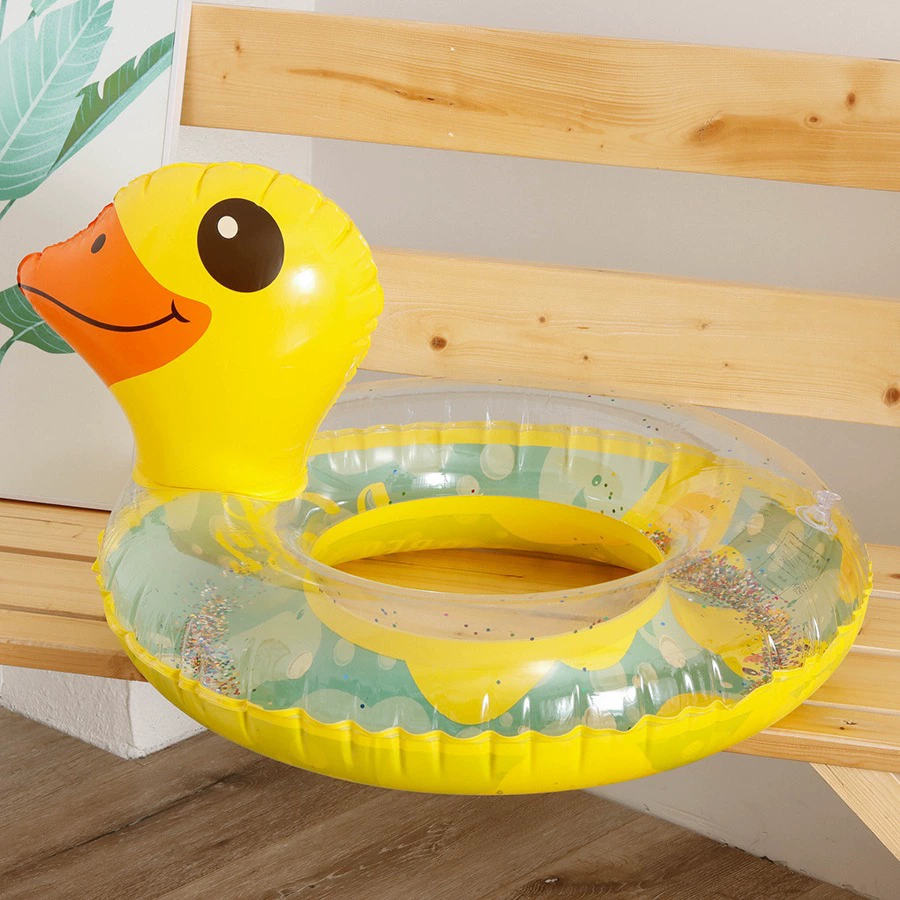 B.Duck, inflatable swimming ring, increased thickness