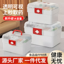 医药箱家庭装学生宿舍常备药医疗箱急救药物药品收纳盒家用小药箱