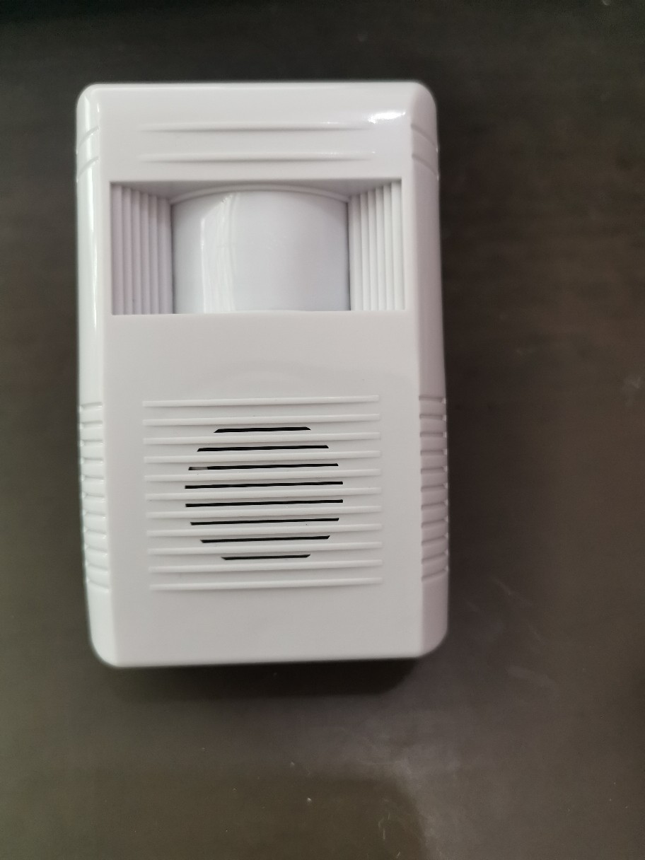 请带好口罩请测量体温等语音按需定做门口提醒迎宾器红外感应门铃