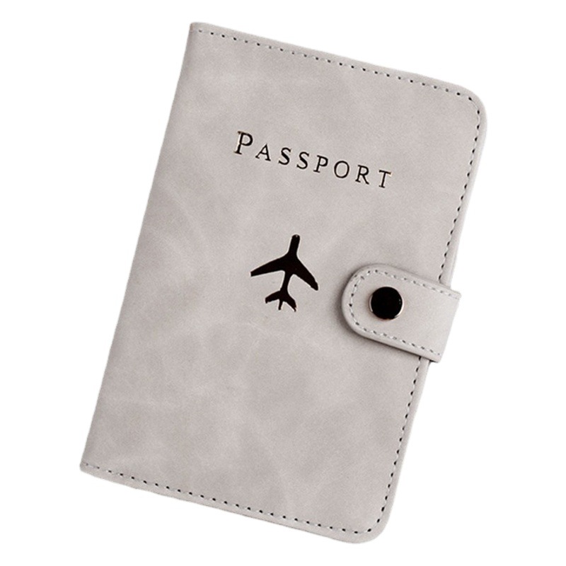 Transfronteriza nueva vacuna de cuero de PU esta cubierta protectora titular de pasaporte titular de la tarjeta bancaria certificado de almacenamiento organizador fabricante de bolsas en stock