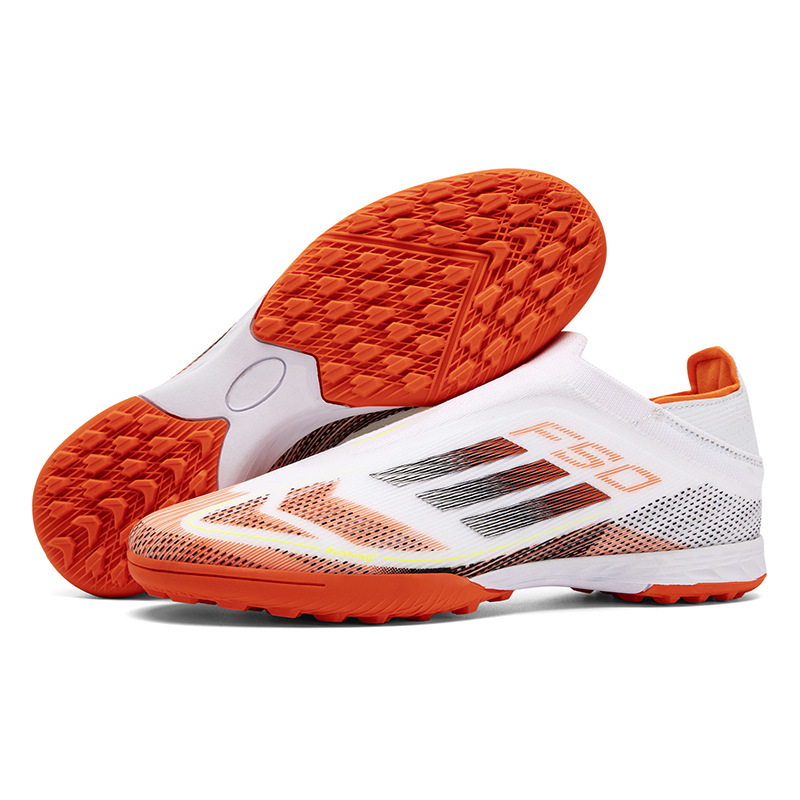 Zapatos de Fútbol de Corte Bajo F50 en Cuero Sintético y Caucho, para Césped Artificial