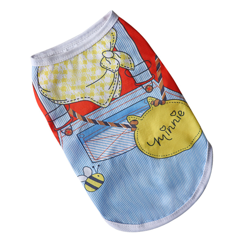 노란색 스카프 만화 조끼