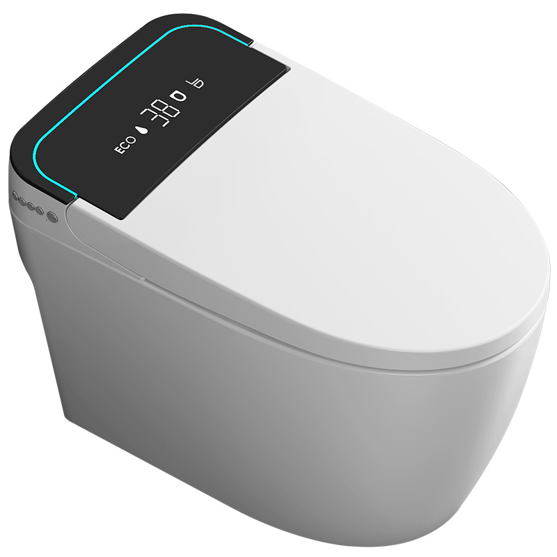 Sin agua presión inodoro inteligente asiento de cerámica inodoro hogar integrado inducción eléctrica control remoto automático calefacción descarga