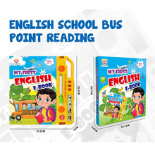 跨境新款英语手指点读书儿童早教智能电子书学习玩具英文有声书