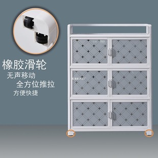 Kitchen Storage Cabinets, Cupboards, Household Storage Cabinets, Cabinets, Tea Cabinets, Sideboards, Simple Aluminum Alloy Cabinets