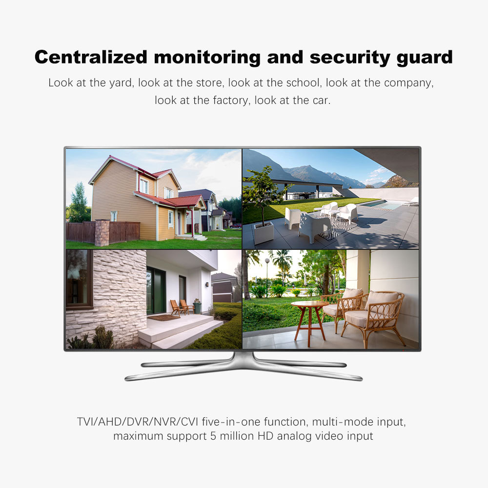 Srihome 4 kanallı 1080p HD analog DVR kameraset